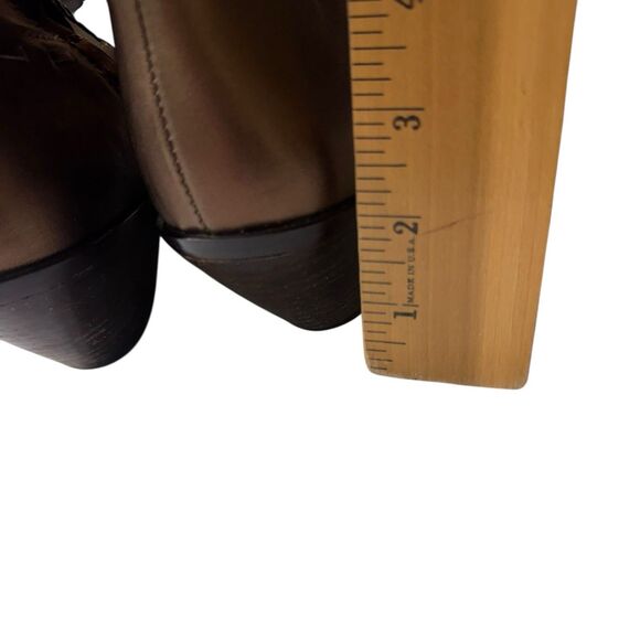 Coldwater Creek Cowboy Boots Bronze Metallic Womens Leather Mid Calf Sz. 8 M - Picture 11 of 12